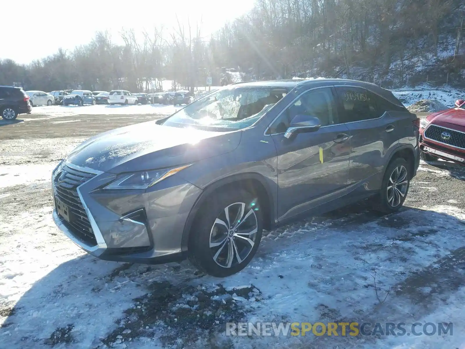 2 Photograph of a damaged car 2T2BZMCA0KC190154 LEXUS RX350 2019