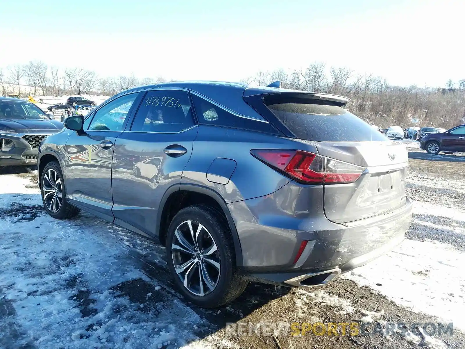 3 Photograph of a damaged car 2T2BZMCA0KC190154 LEXUS RX350 2019