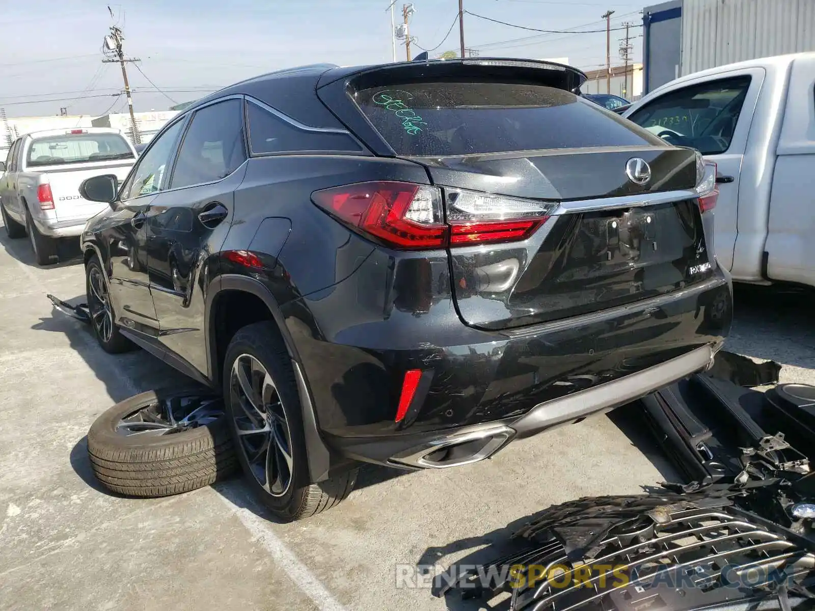 3 Photograph of a damaged car 2T2BZMCA0KC195127 LEXUS RX350 2019