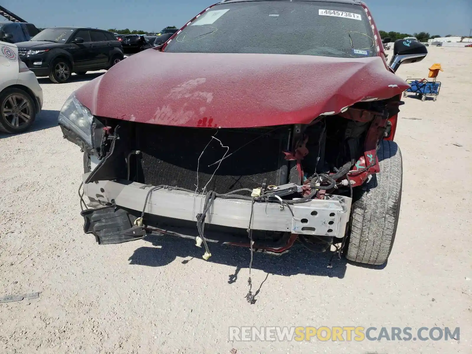 9 Photograph of a damaged car 2T2BZMCA0KC196794 LEXUS RX350 2019