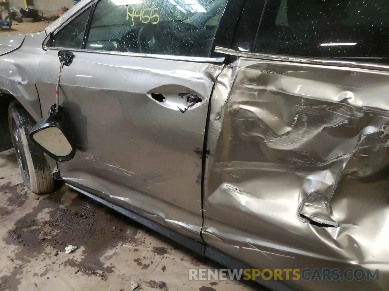 10 Photograph of a damaged car 2T2BZMCA0KC197119 LEXUS RX350 2019