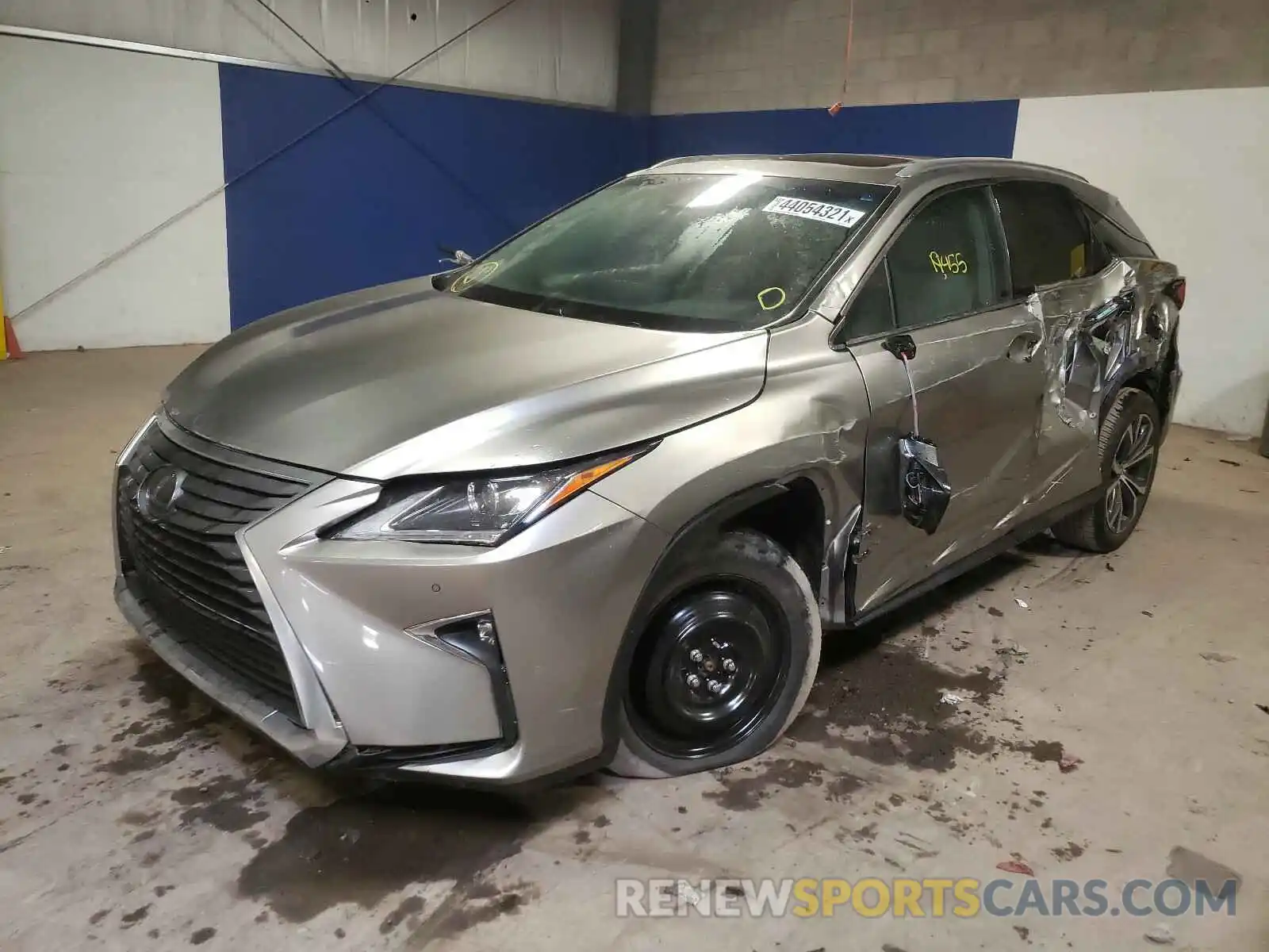 2 Photograph of a damaged car 2T2BZMCA0KC197119 LEXUS RX350 2019