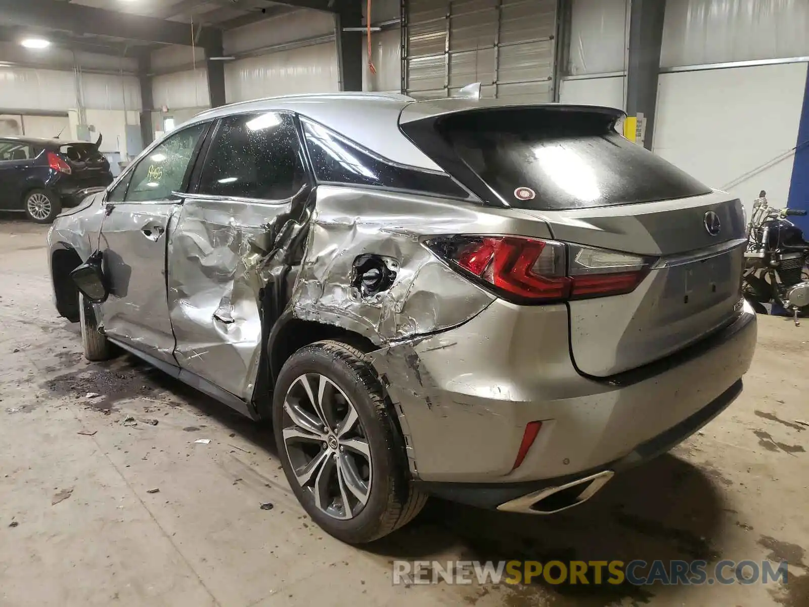 3 Photograph of a damaged car 2T2BZMCA0KC197119 LEXUS RX350 2019