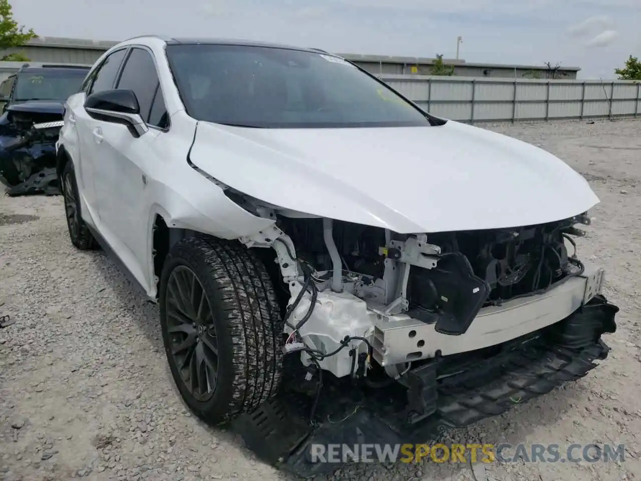 1 Photograph of a damaged car 2T2BZMCA0KC202495 LEXUS RX350 2019