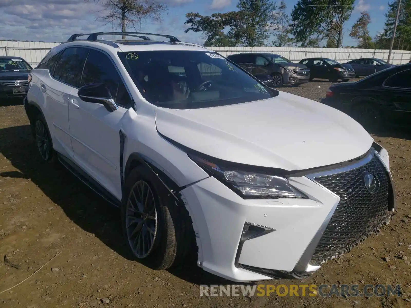 1 Photograph of a damaged car 2T2BZMCA0KC208426 LEXUS RX350 2019