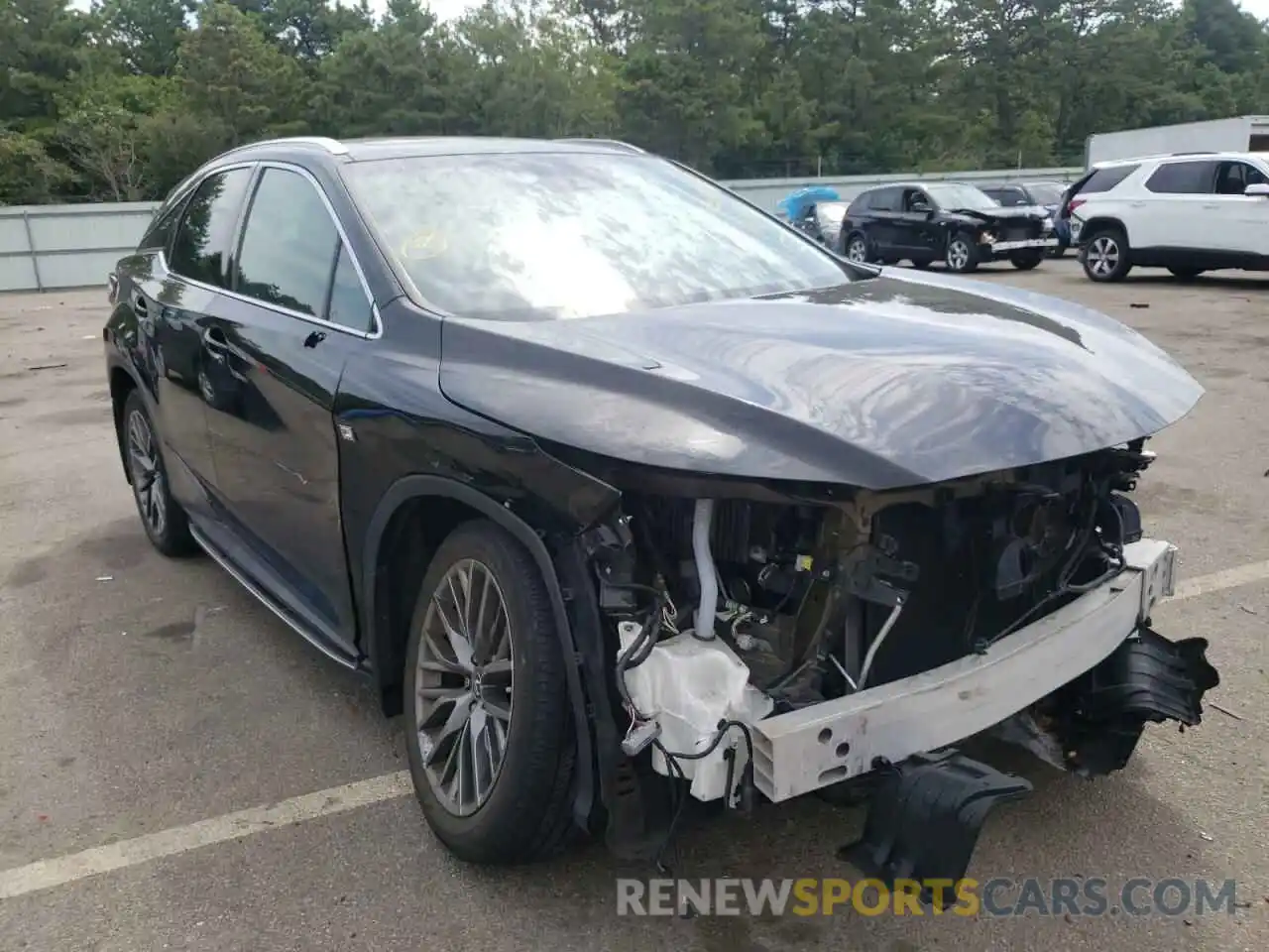 1 Photograph of a damaged car 2T2BZMCA1KC169801 LEXUS RX350 2019