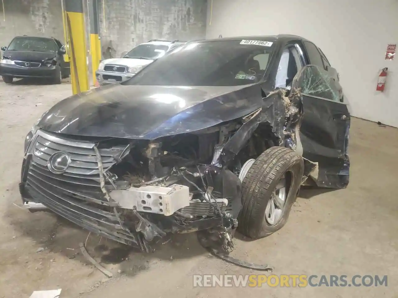 2 Photograph of a damaged car 2T2BZMCA1KC179552 LEXUS RX350 2019