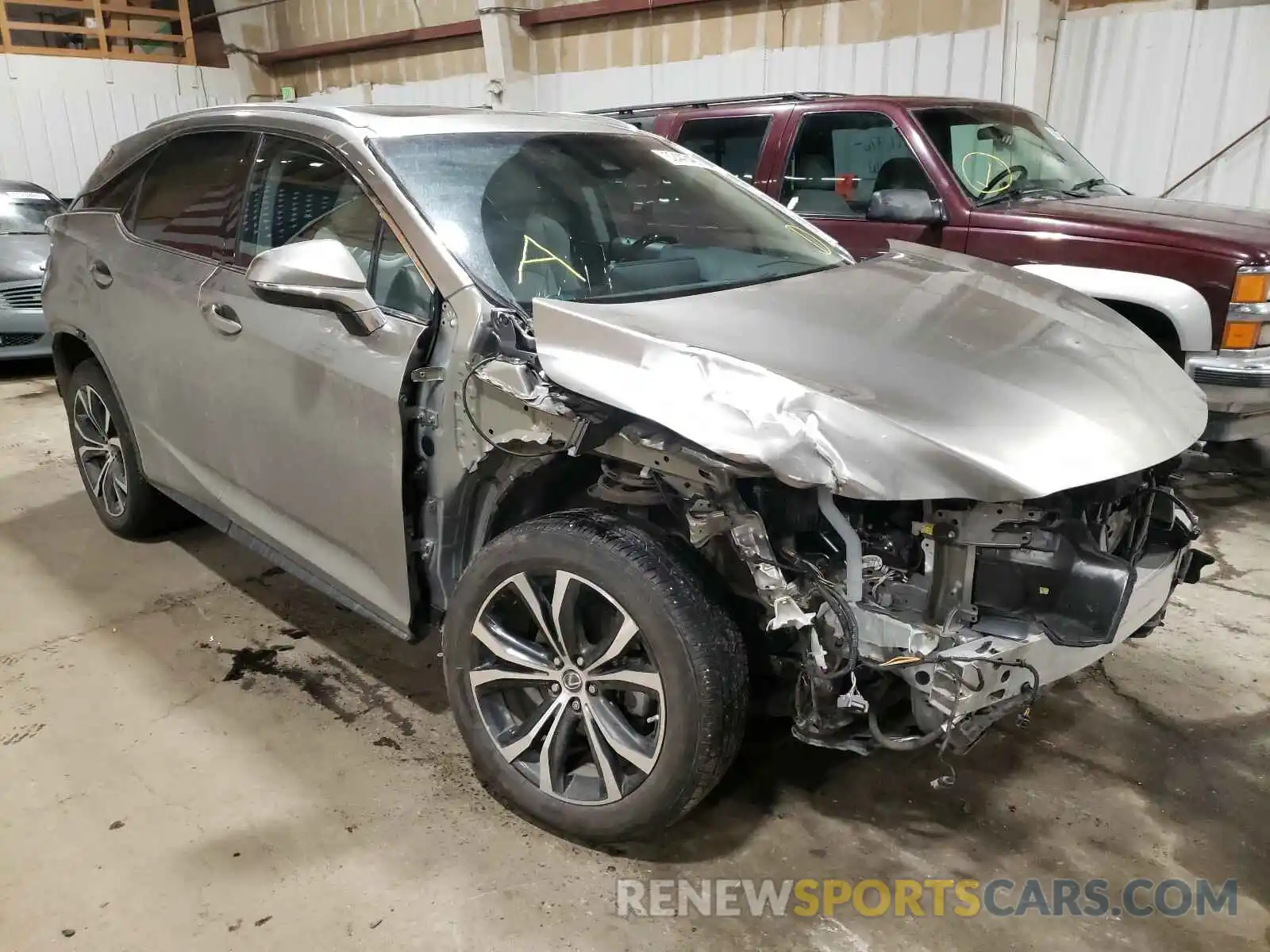 1 Photograph of a damaged car 2T2BZMCA1KC180152 LEXUS RX350 2019