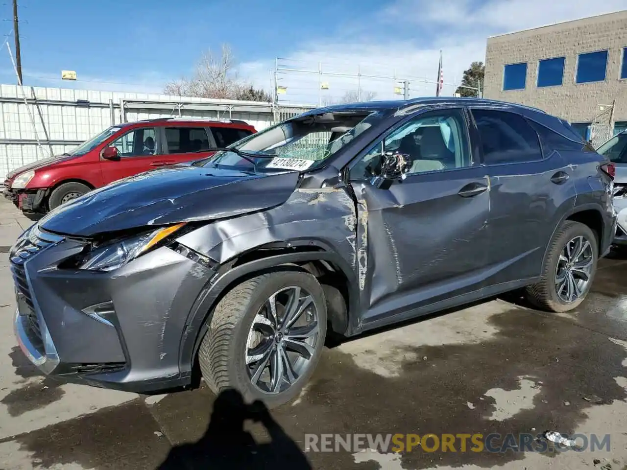 1 Photograph of a damaged car 2T2BZMCA1KC183021 LEXUS RX350 2019