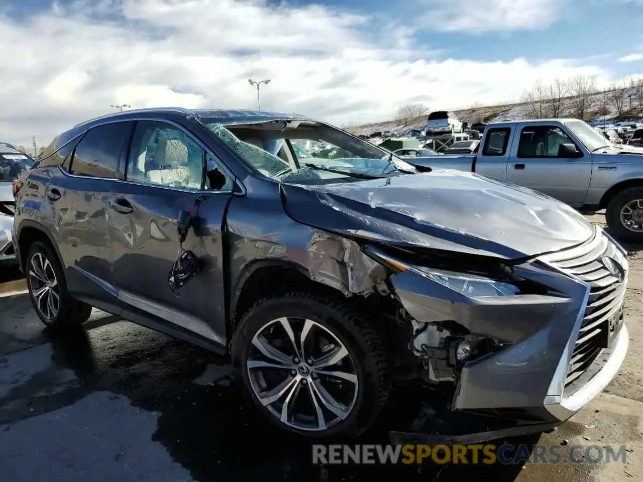 4 Photograph of a damaged car 2T2BZMCA1KC183021 LEXUS RX350 2019