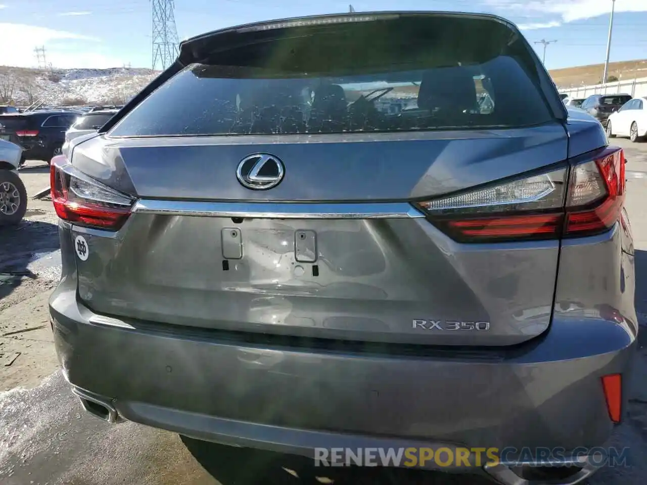 6 Photograph of a damaged car 2T2BZMCA1KC183021 LEXUS RX350 2019