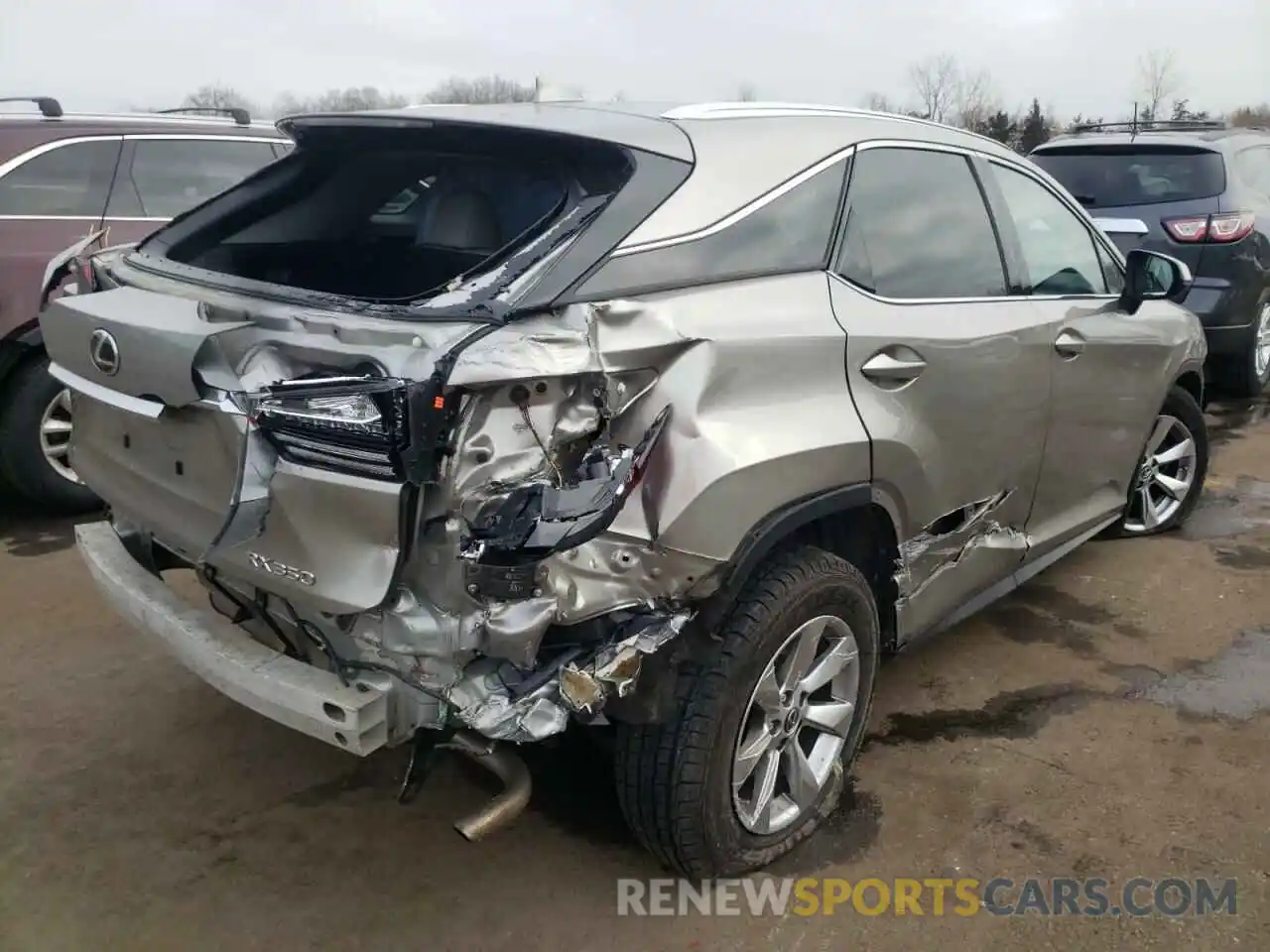 4 Photograph of a damaged car 2T2BZMCA1KC185609 LEXUS RX350 2019