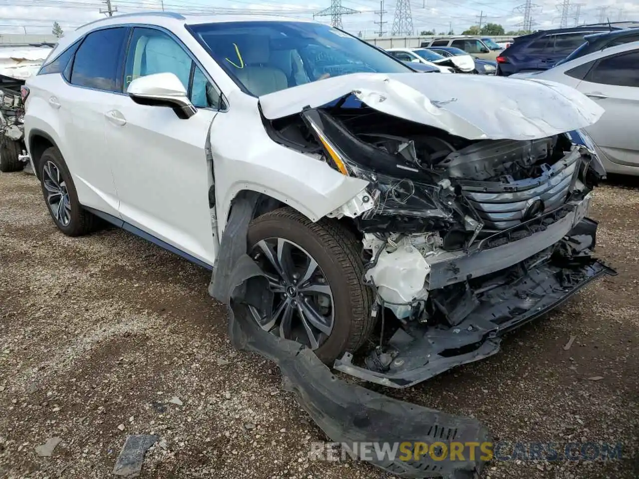 1 Photograph of a damaged car 2T2BZMCA1KC186985 LEXUS RX350 2019