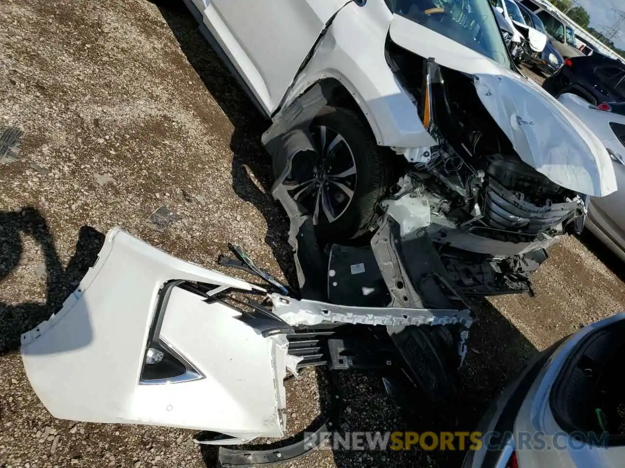 9 Photograph of a damaged car 2T2BZMCA1KC186985 LEXUS RX350 2019