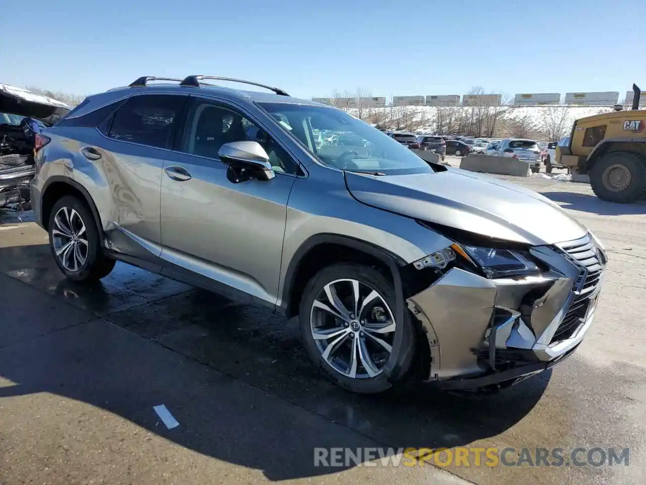 4 Photograph of a damaged car 2T2BZMCA1KC189482 LEXUS RX350 2019