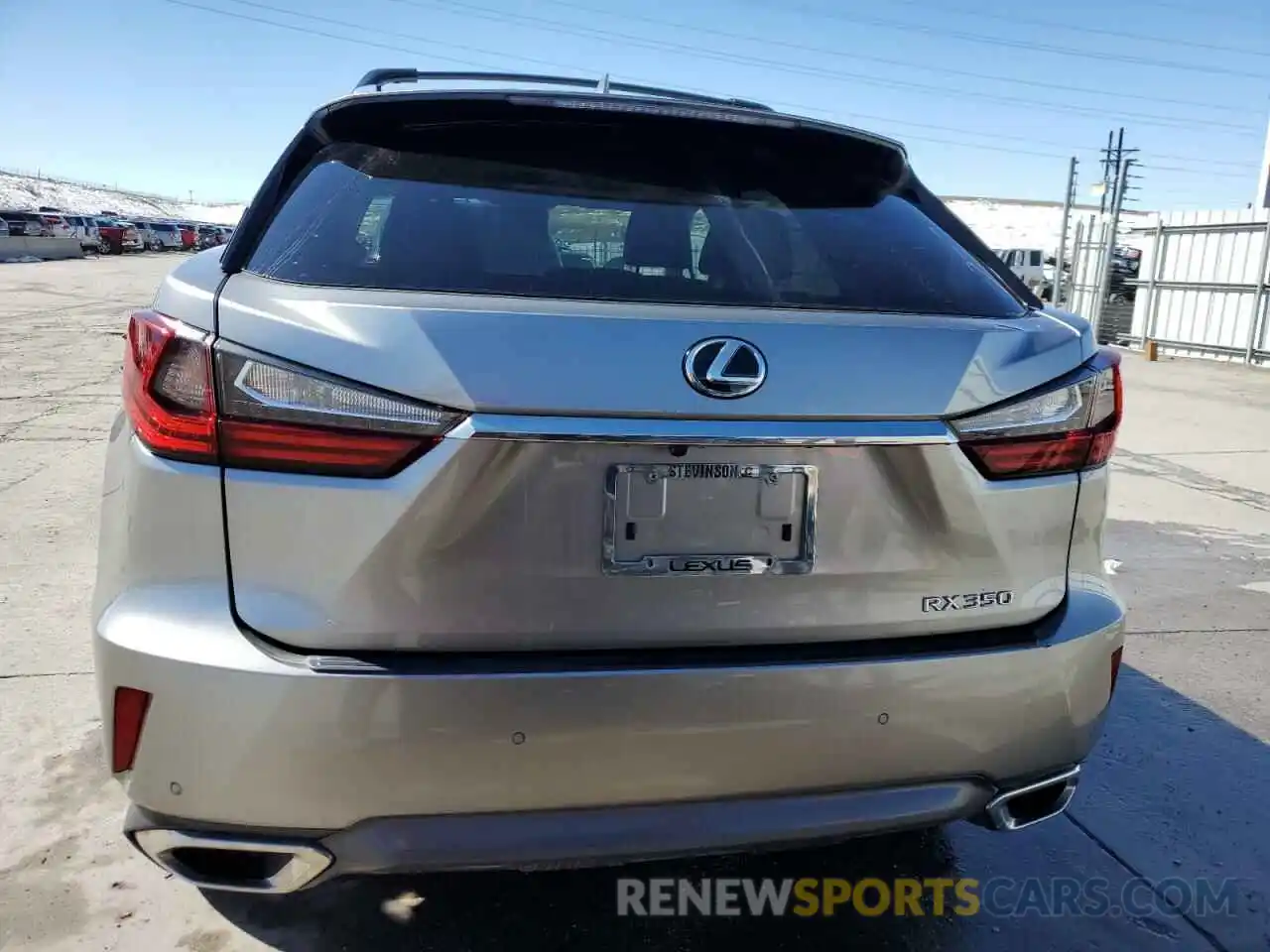 6 Photograph of a damaged car 2T2BZMCA1KC189482 LEXUS RX350 2019