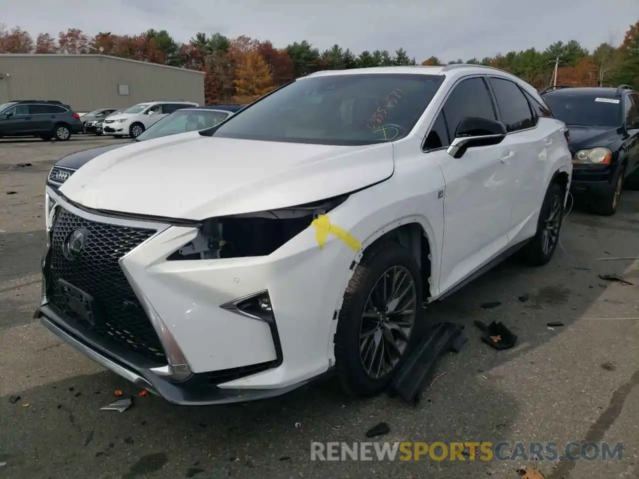 2 Photograph of a damaged car 2T2BZMCA1KC190129 LEXUS RX350 2019