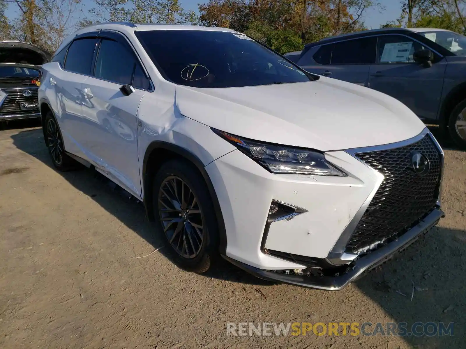 1 Photograph of a damaged car 2T2BZMCA1KC200237 LEXUS RX350 2019