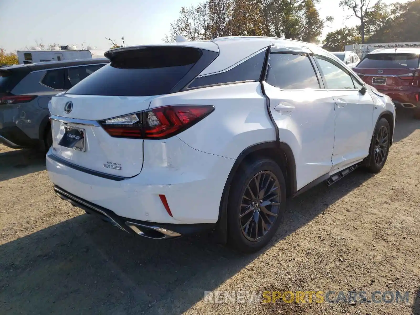 4 Photograph of a damaged car 2T2BZMCA1KC200237 LEXUS RX350 2019