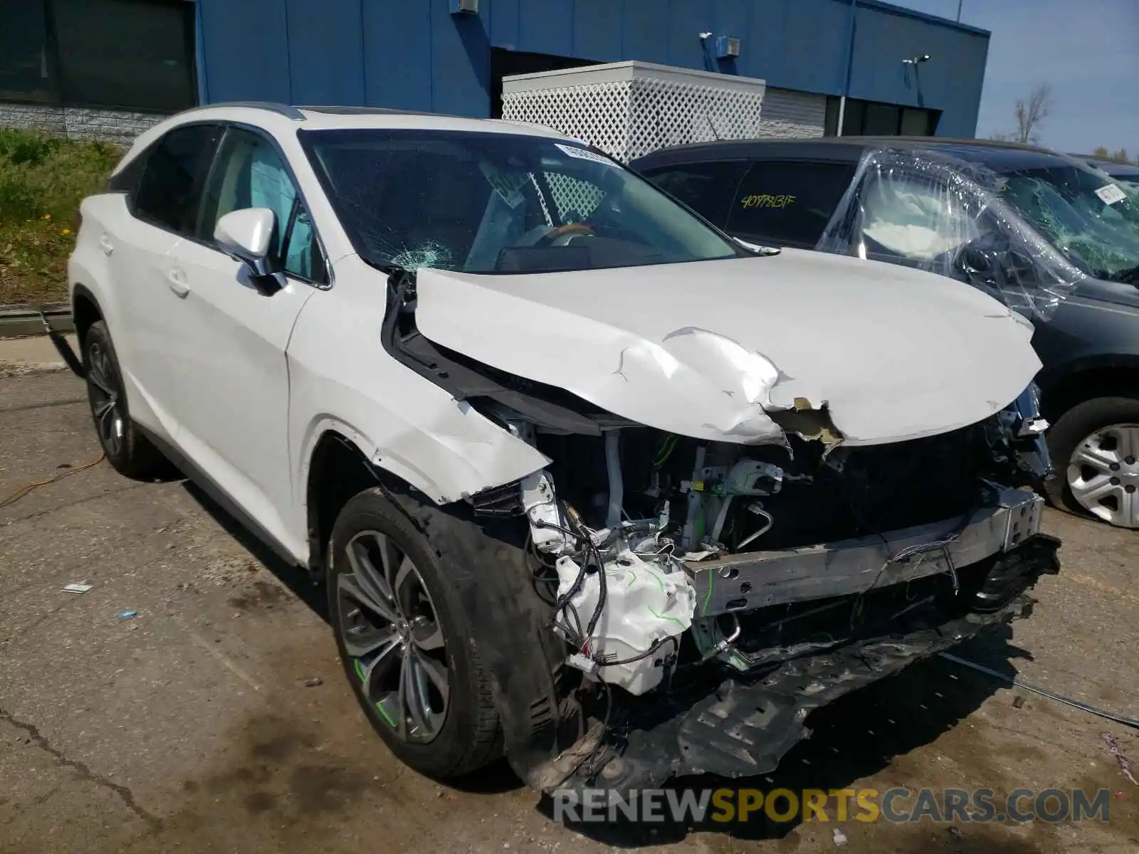 1 Photograph of a damaged car 2T2BZMCA1KC201033 LEXUS RX350 2019