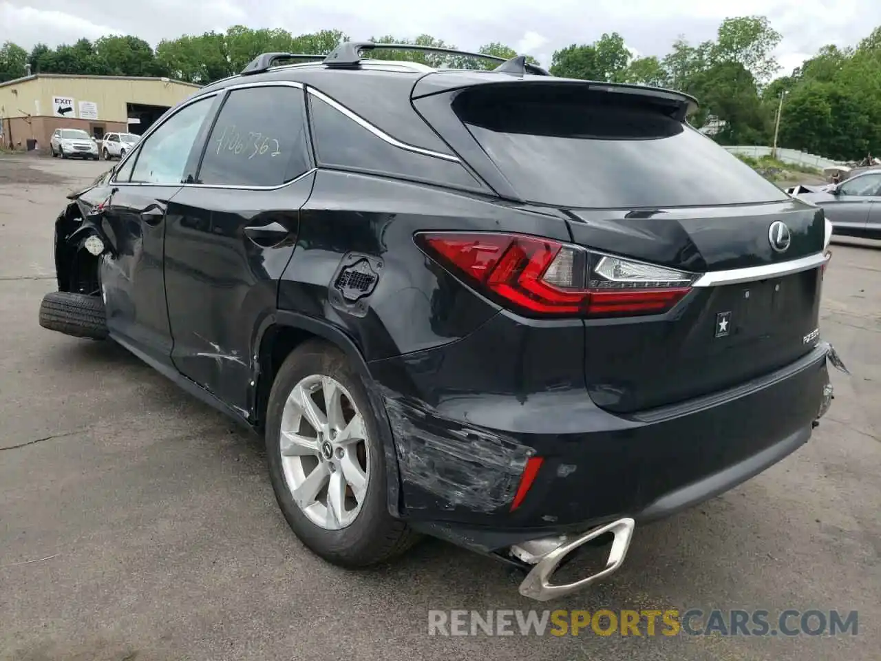 3 Photograph of a damaged car 2T2BZMCA1KC204840 LEXUS RX350 2019