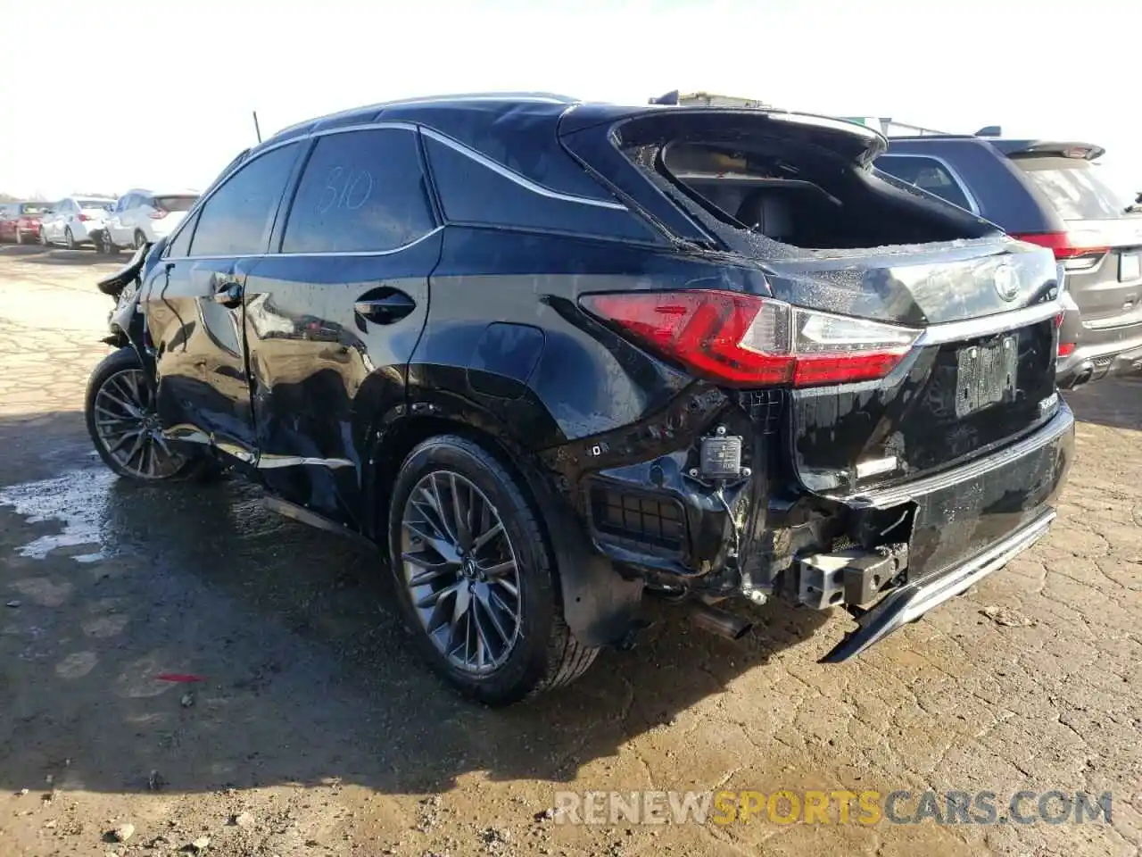 3 Фотография поврежденного автомобиля 2T2BZMCA1KC206166 LEXUS RX350 2019