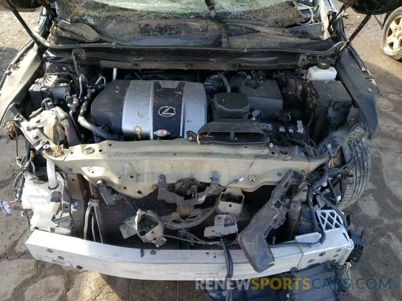 7 Фотография поврежденного автомобиля 2T2BZMCA1KC206166 LEXUS RX350 2019