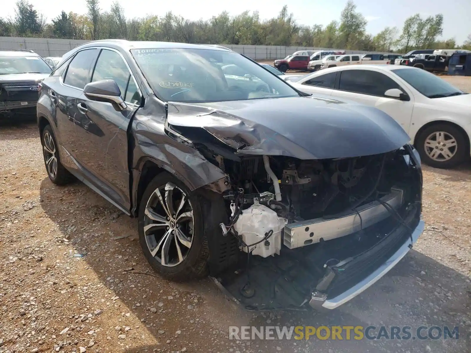 1 Photograph of a damaged car 2T2BZMCA1KC207544 LEXUS RX350 2019