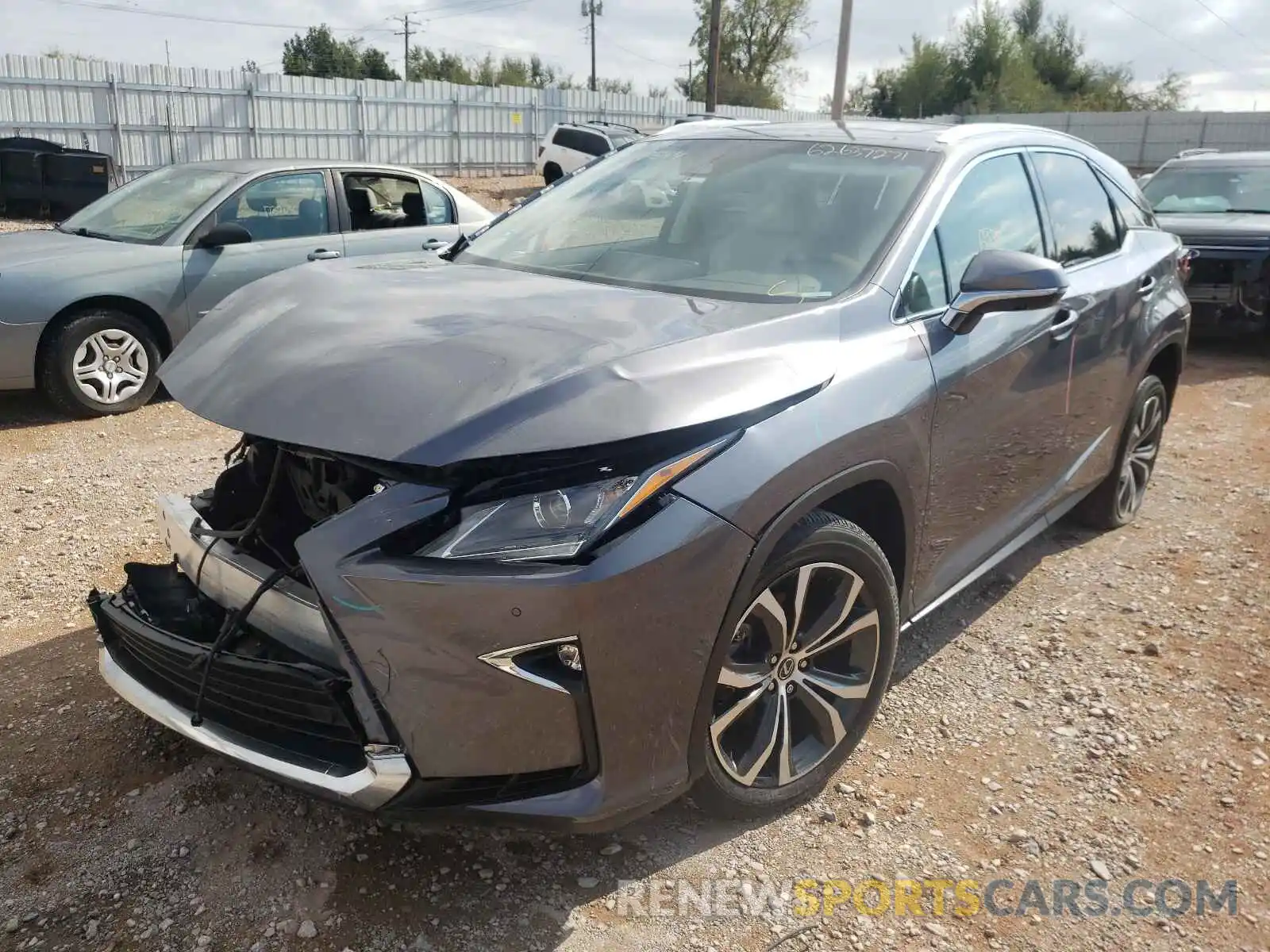 2 Photograph of a damaged car 2T2BZMCA1KC207544 LEXUS RX350 2019