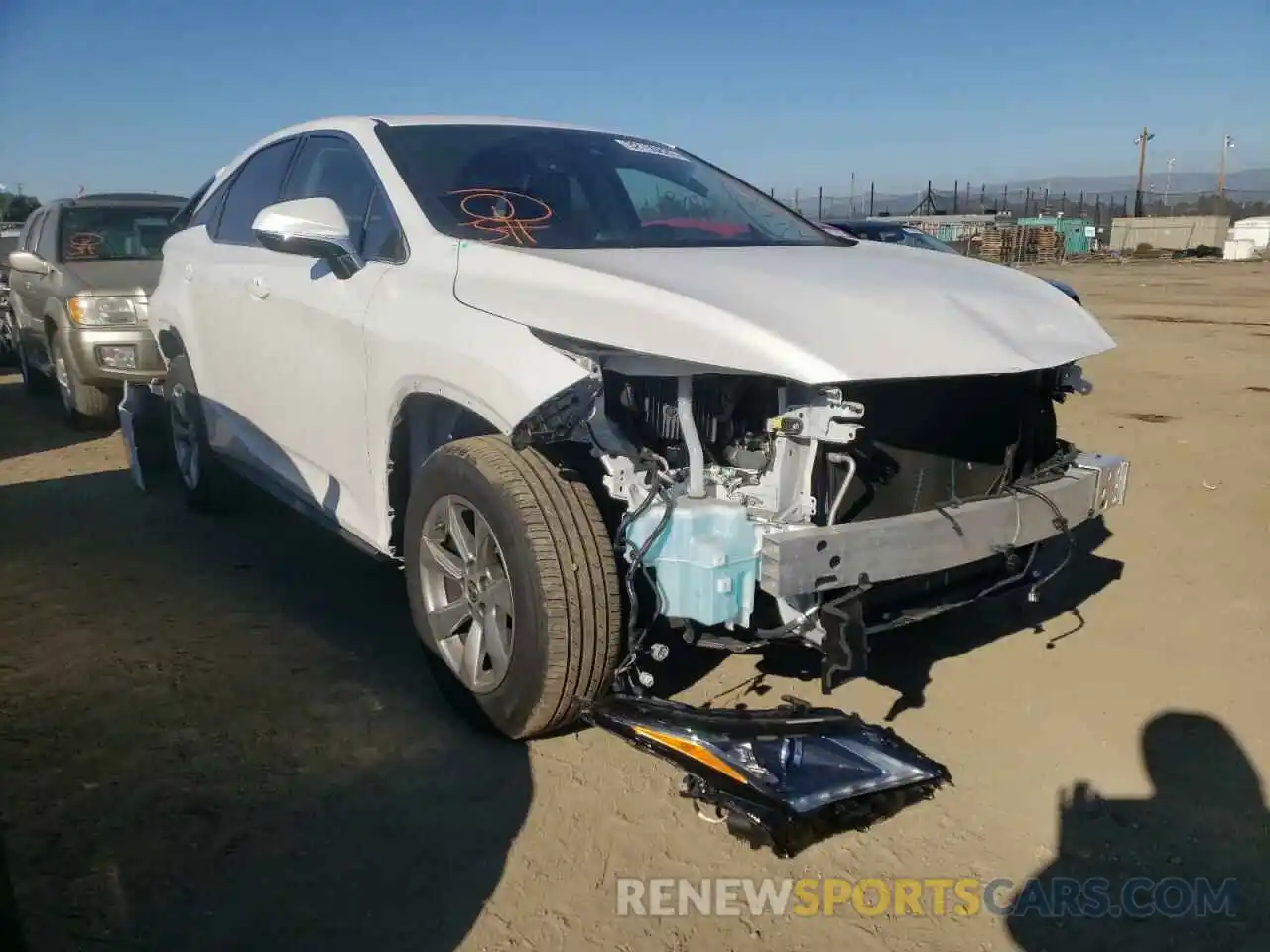 1 Photograph of a damaged car 2T2BZMCA2KC171914 LEXUS RX350 2019