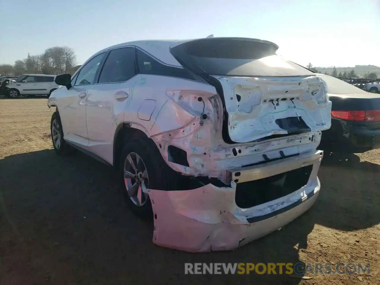 3 Photograph of a damaged car 2T2BZMCA2KC171914 LEXUS RX350 2019