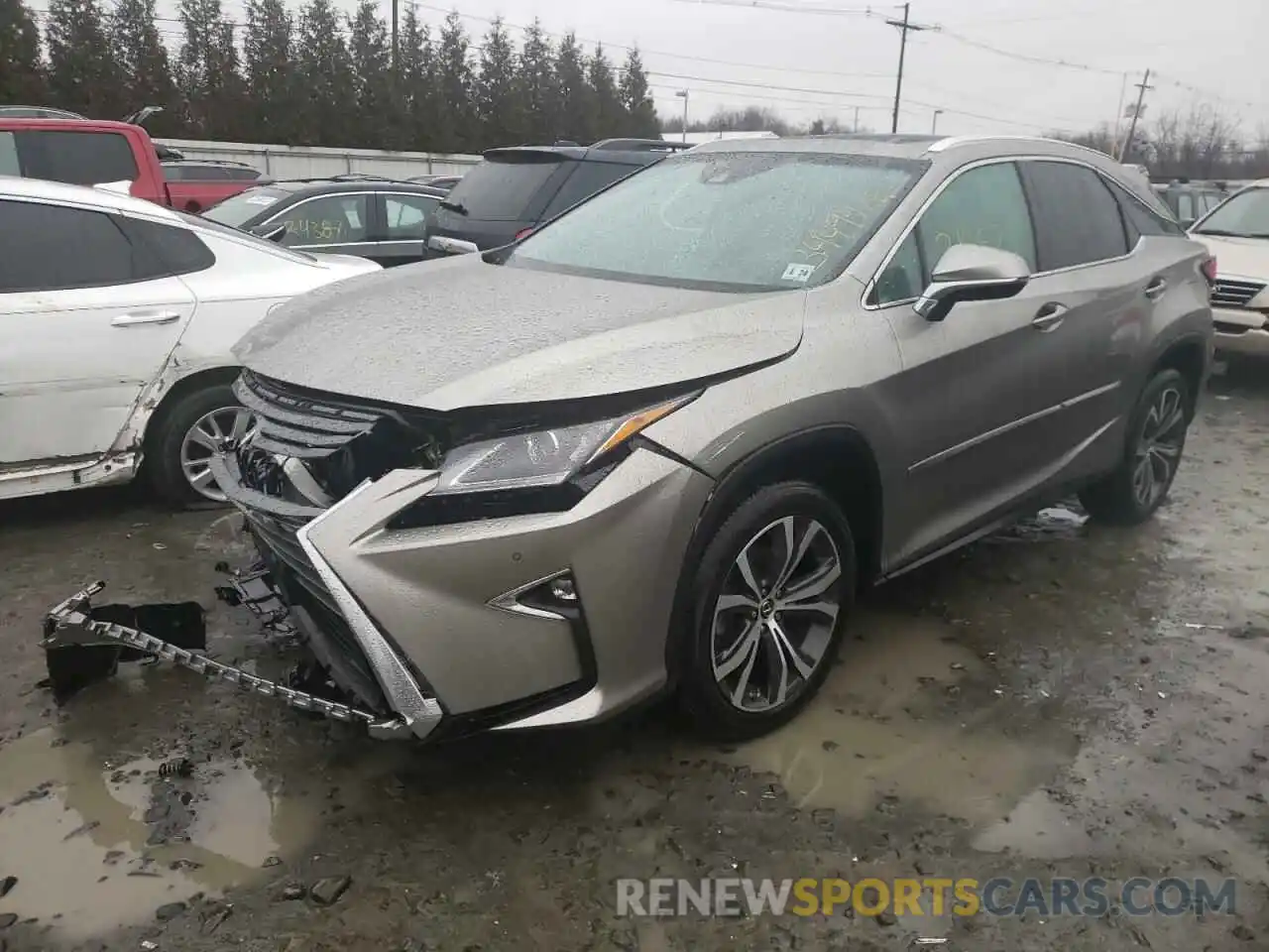 2 Photograph of a damaged car 2T2BZMCA2KC172271 LEXUS RX350 2019