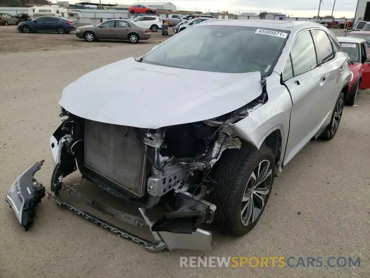 2 Photograph of a damaged car 2T2BZMCA2KC175476 LEXUS RX350 2019