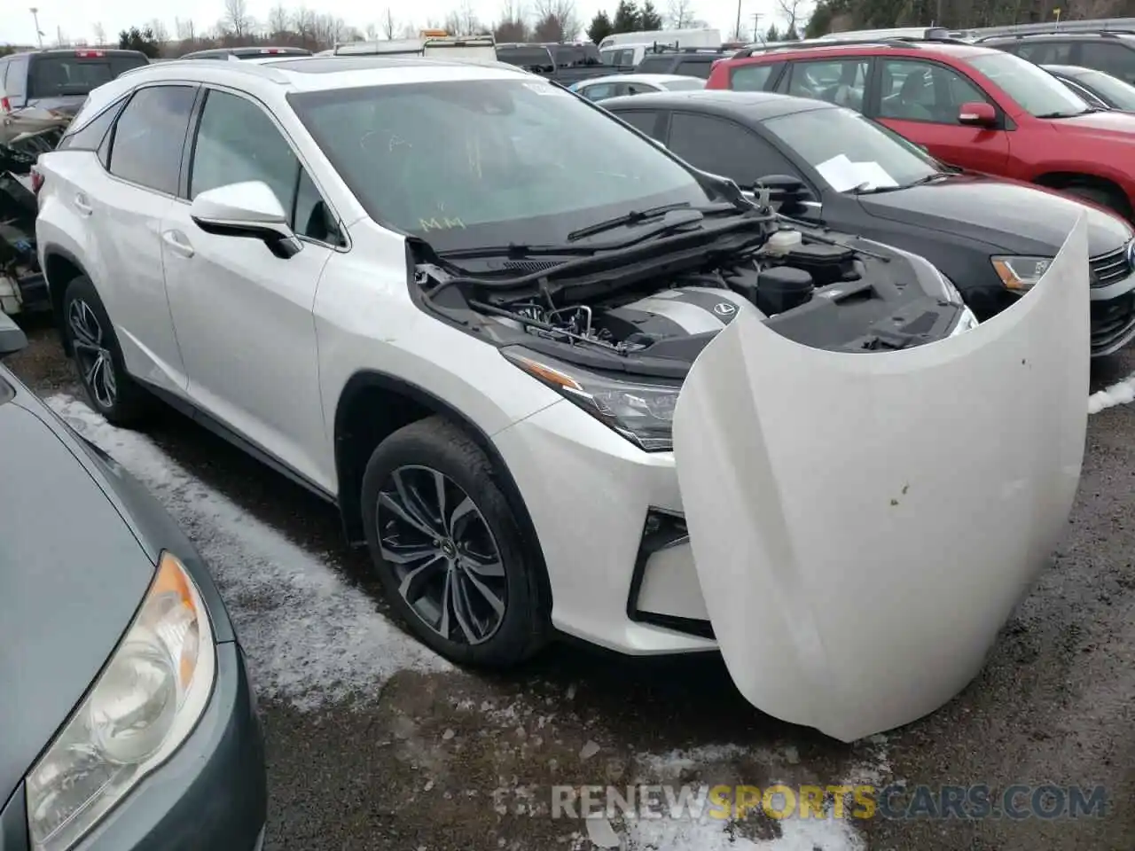 1 Photograph of a damaged car 2T2BZMCA2KC183481 LEXUS RX350 2019