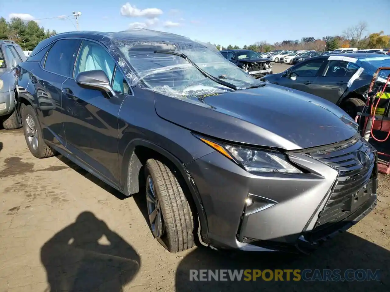 1 Photograph of a damaged car 2T2BZMCA2KC199163 LEXUS RX350 2019