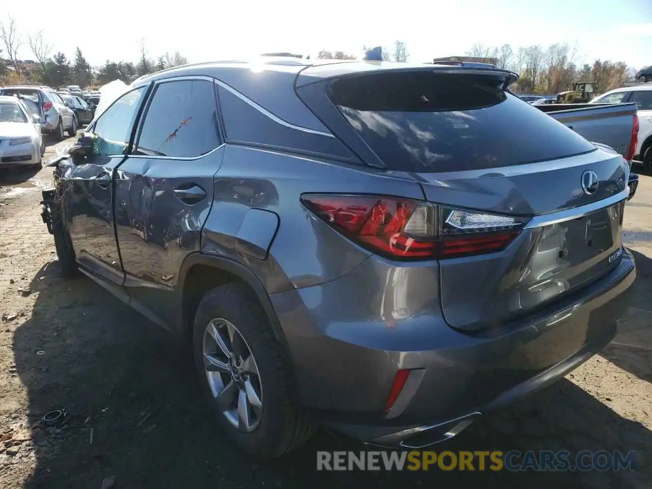 3 Photograph of a damaged car 2T2BZMCA2KC199163 LEXUS RX350 2019