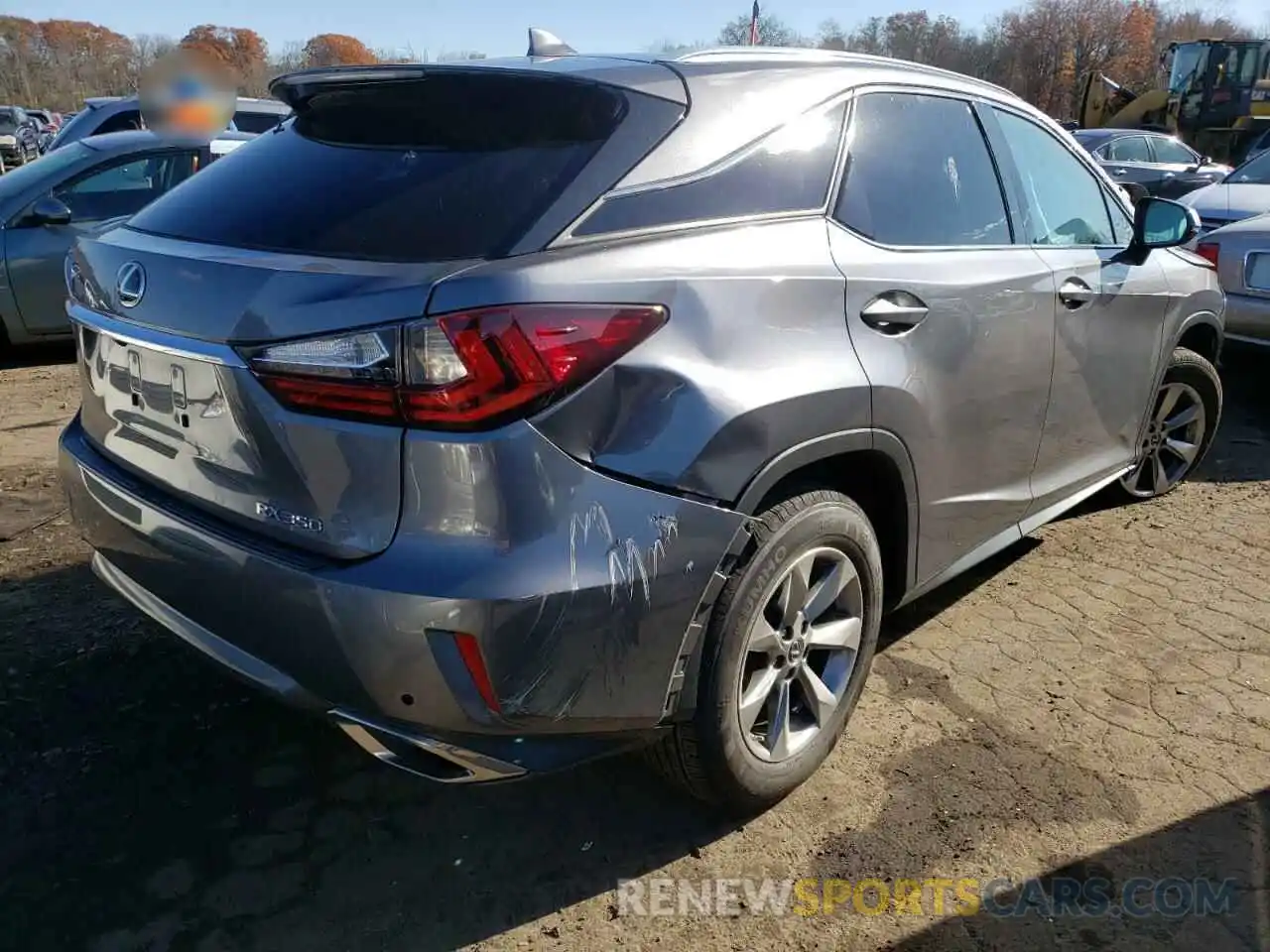 4 Photograph of a damaged car 2T2BZMCA2KC199163 LEXUS RX350 2019