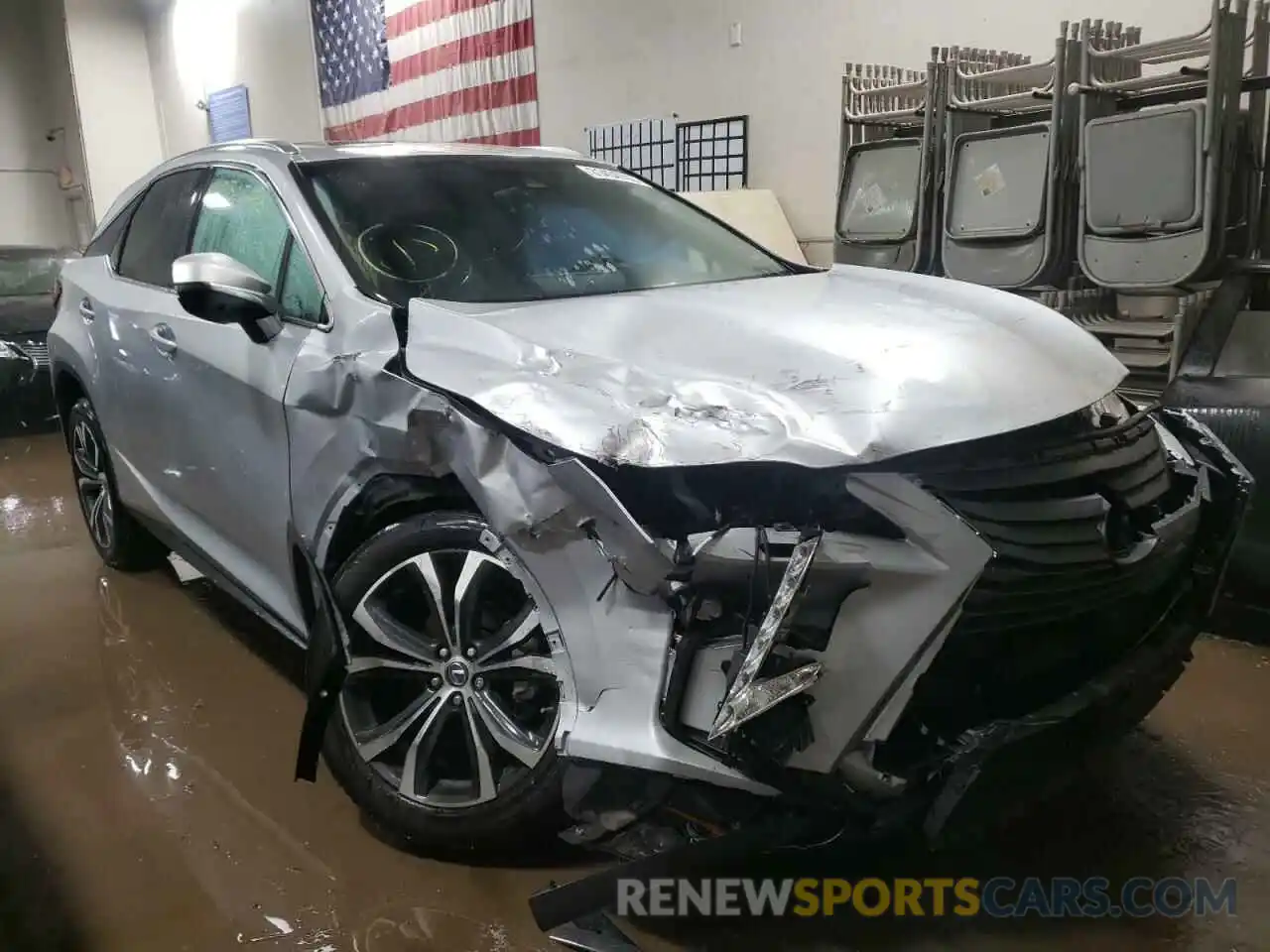 1 Photograph of a damaged car 2T2BZMCA2KC200893 LEXUS RX350 2019