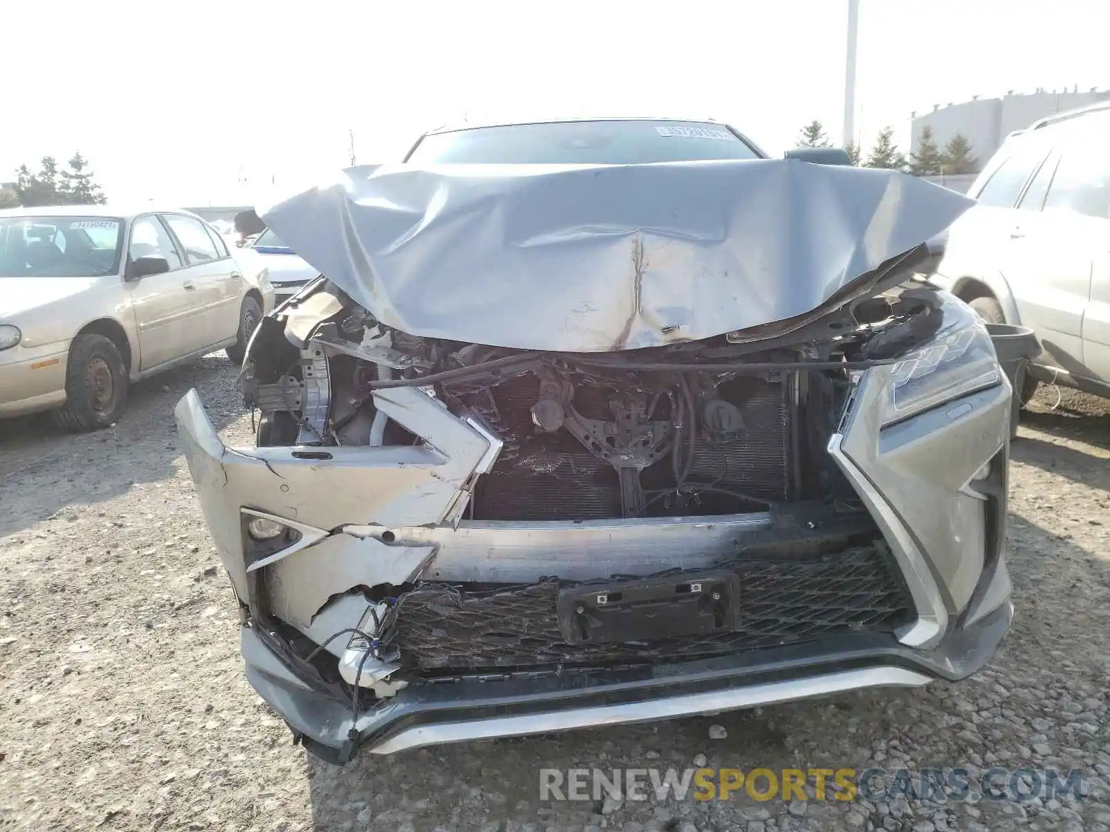 9 Фотография поврежденного автомобиля 2T2BZMCA2KC203468 LEXUS RX350 2019