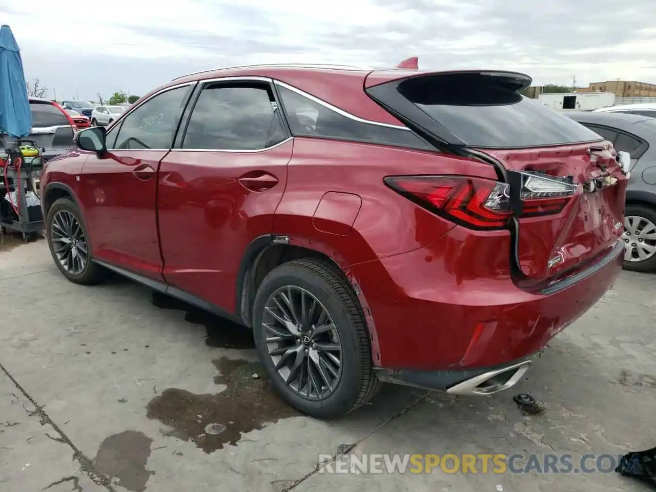 3 Photograph of a damaged car 2T2BZMCA2KC205477 LEXUS RX350 2019