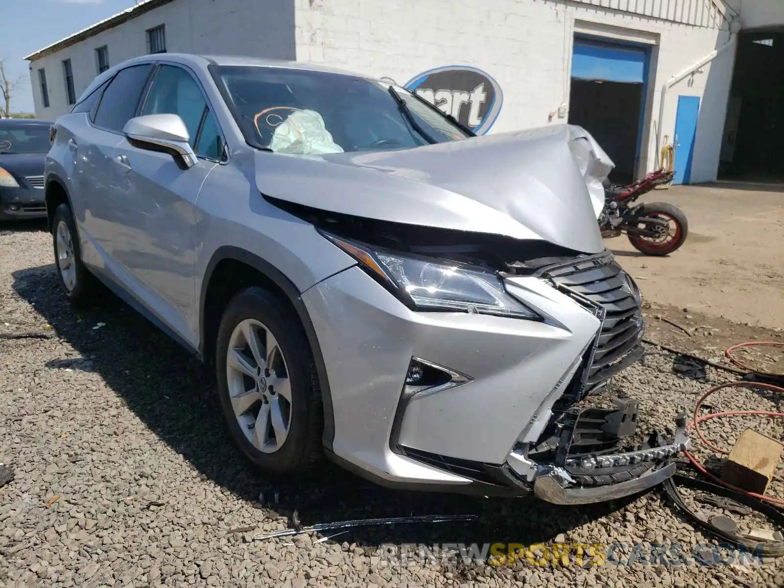 1 Photograph of a damaged car 2T2BZMCA2KC210341 LEXUS RX350 2019