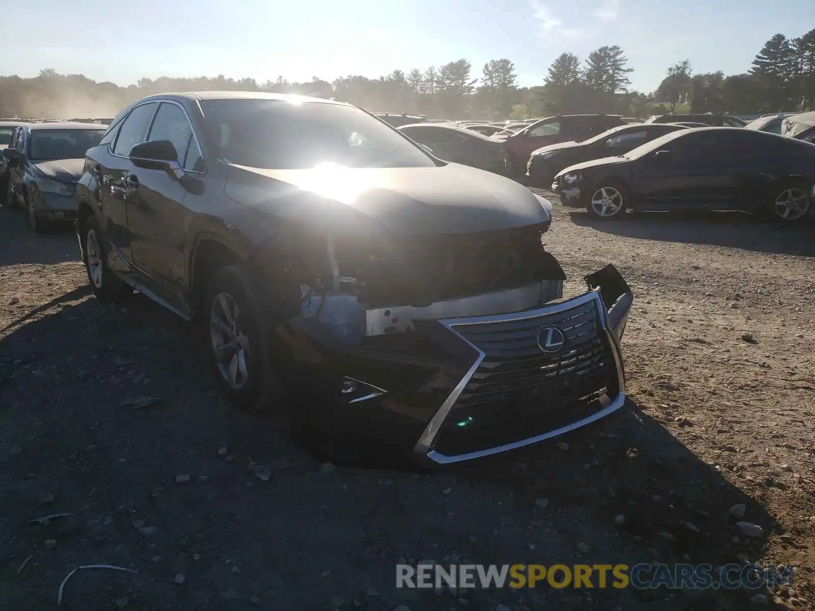 1 Photograph of a damaged car 2T2BZMCA3KC167967 LEXUS RX350 2019