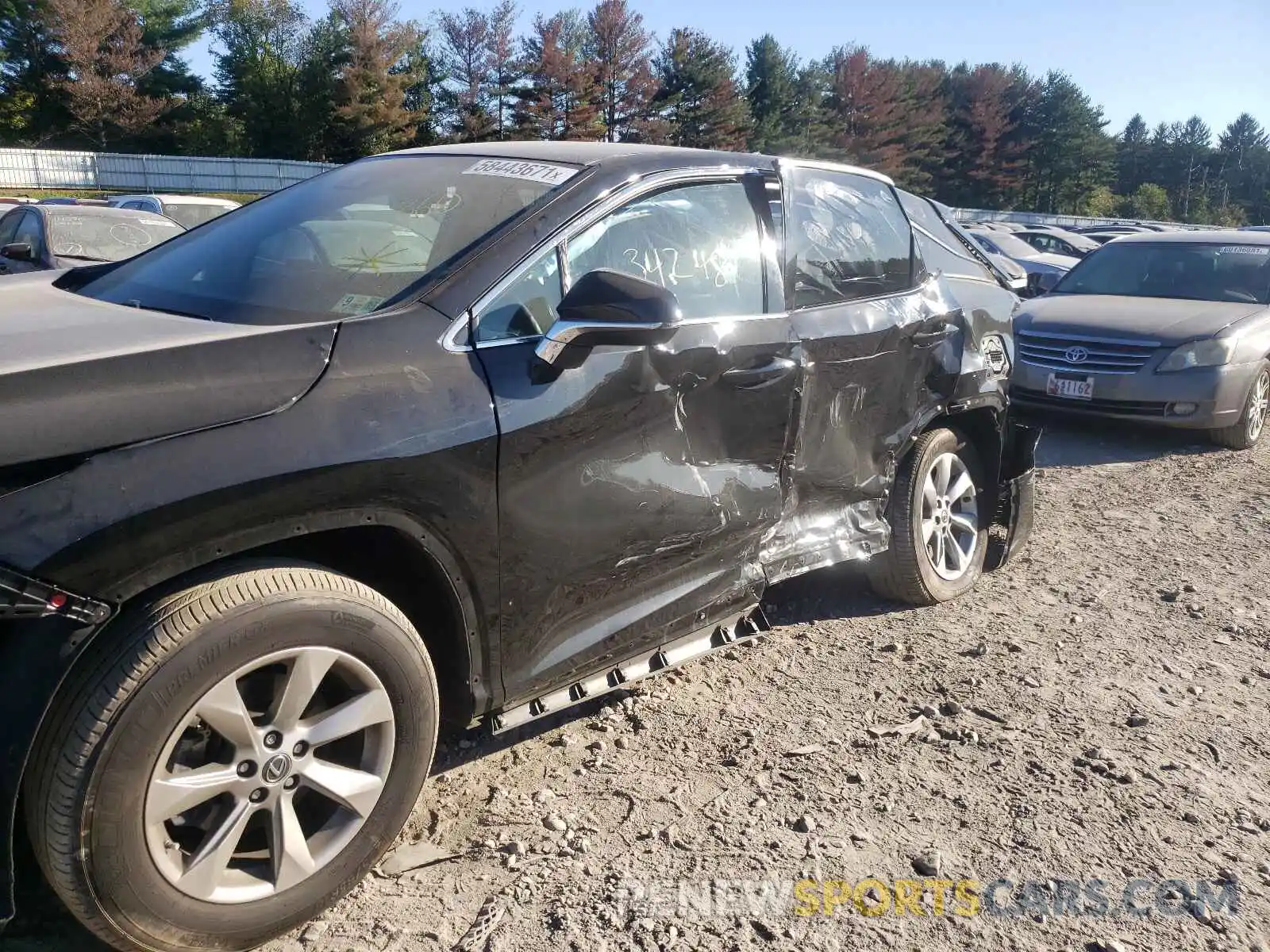 9 Photograph of a damaged car 2T2BZMCA3KC167967 LEXUS RX350 2019