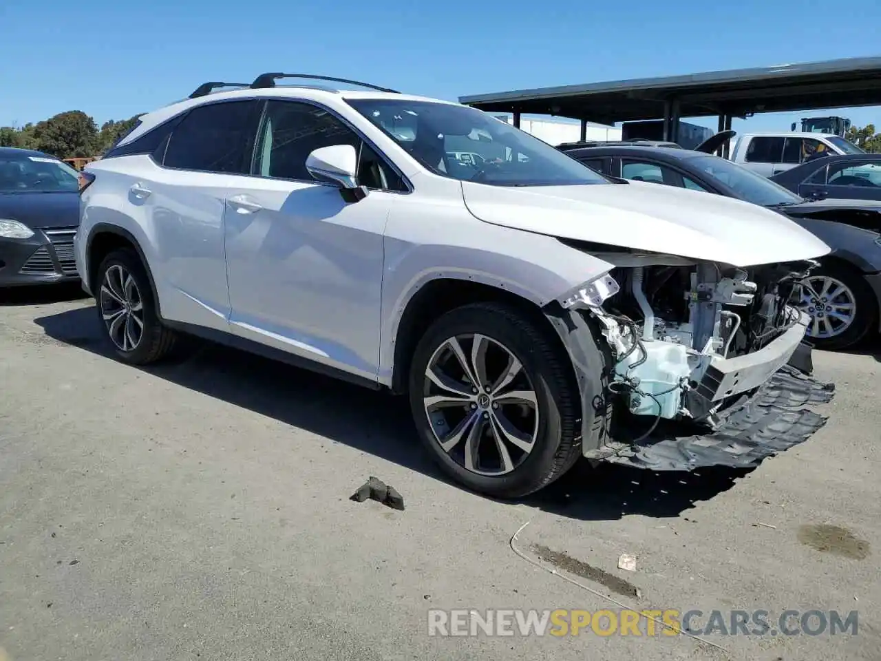 4 Photograph of a damaged car 2T2BZMCA3KC168133 LEXUS RX350 2019