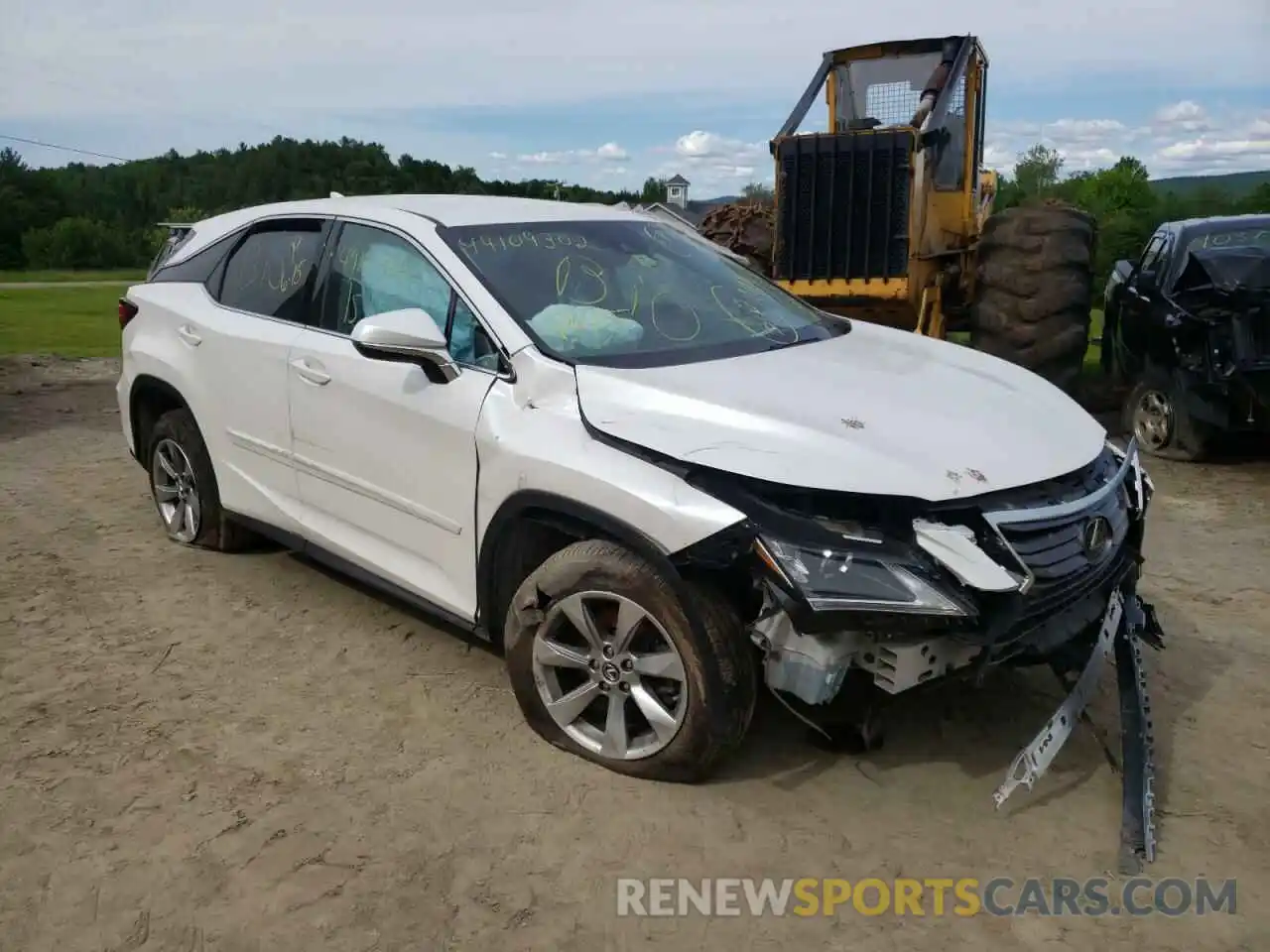 1 Фотография поврежденного автомобиля 2T2BZMCA3KC169945 LEXUS RX350 2019