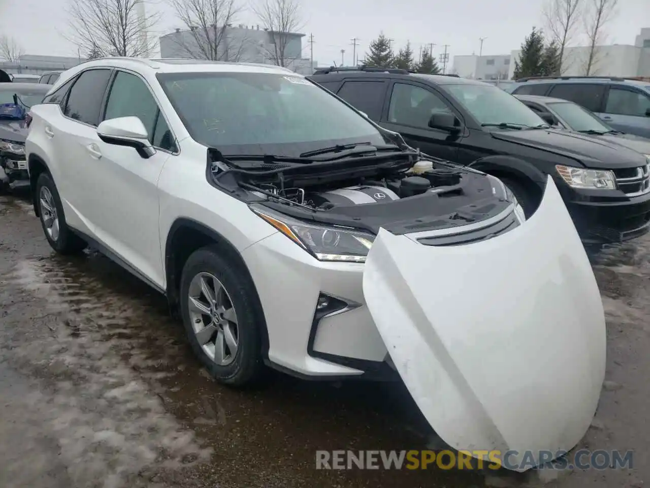 1 Photograph of a damaged car 2T2BZMCA3KC171176 LEXUS RX350 2019