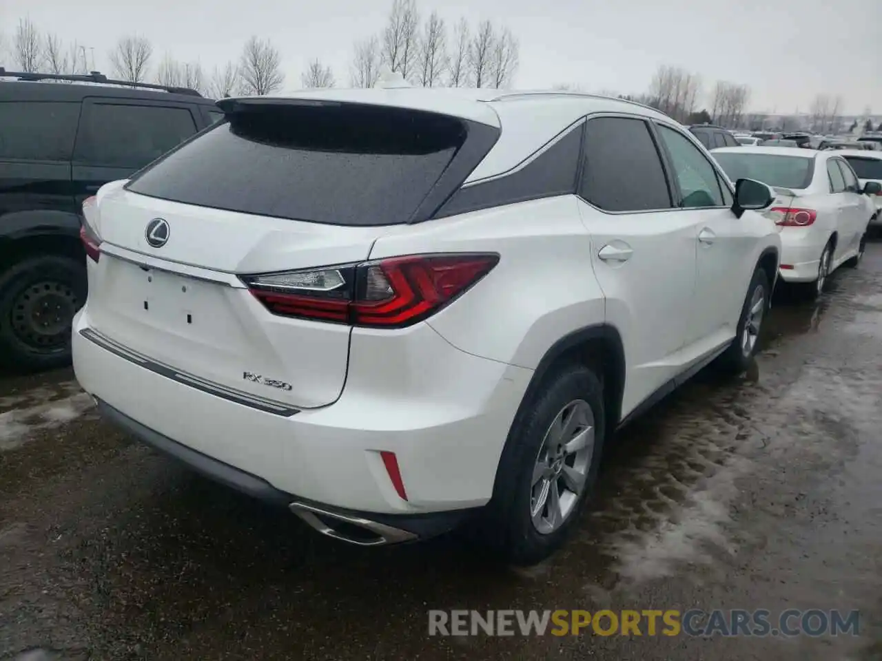 4 Фотография поврежденного автомобиля 2T2BZMCA3KC171176 LEXUS RX350 2019