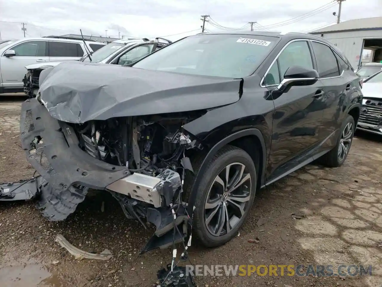 2 Photograph of a damaged car 2T2BZMCA3KC176068 LEXUS RX350 2019