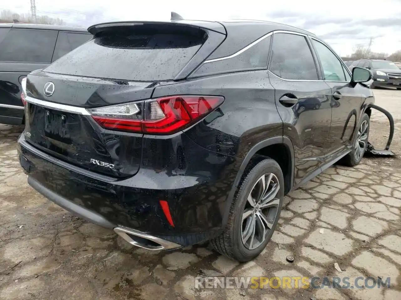 4 Фотография поврежденного автомобиля 2T2BZMCA3KC176068 LEXUS RX350 2019