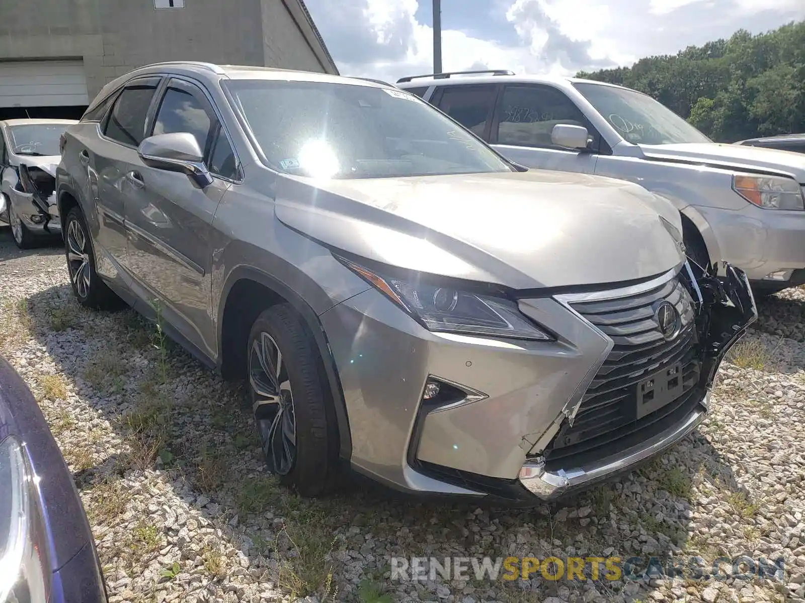 1 Photograph of a damaged car 2T2BZMCA3KC182324 LEXUS RX350 2019